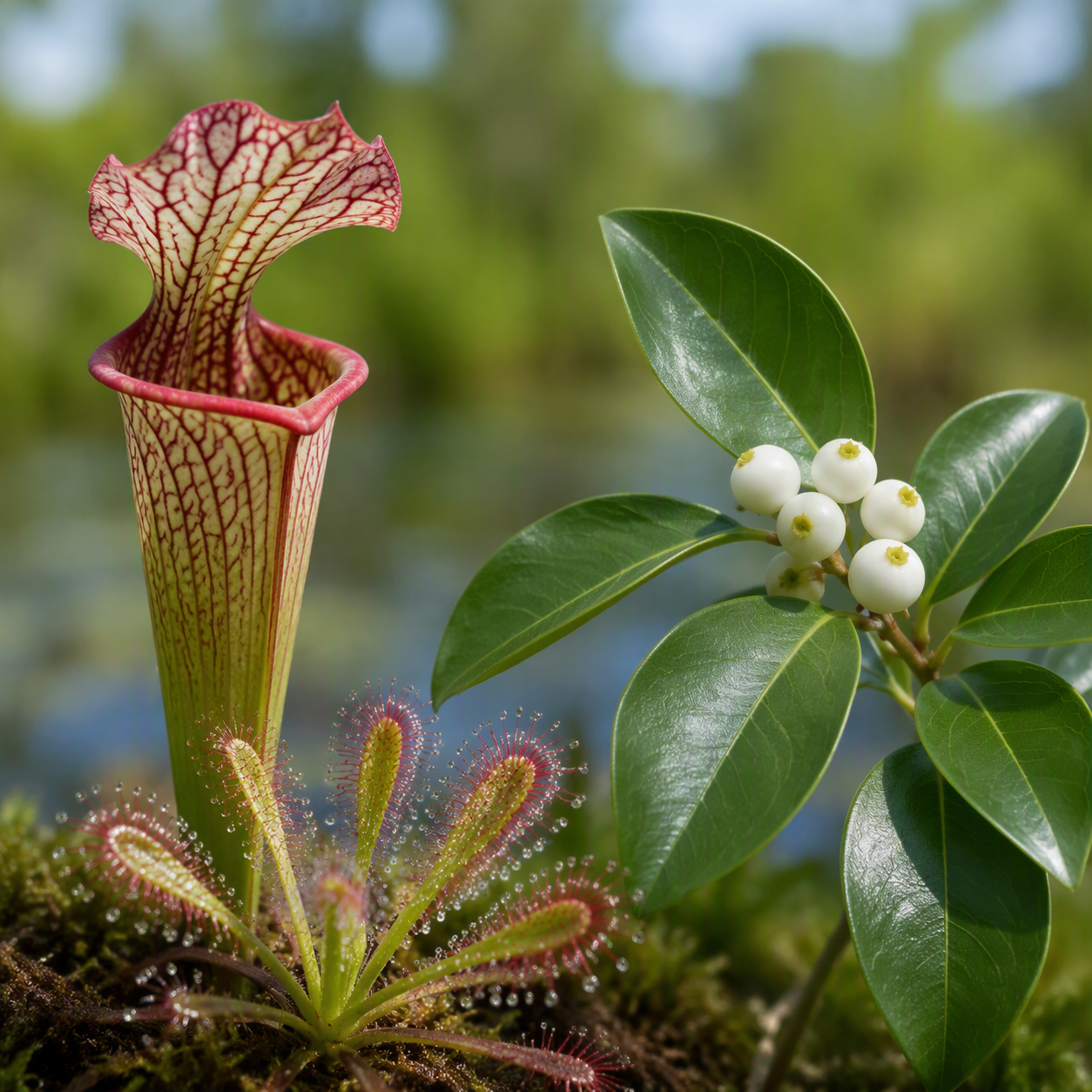 Carnivorous and poisonous plants