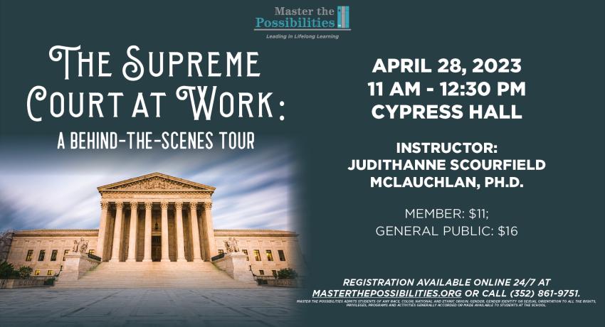 The Supreme Court at Work: A Behind-the-Scenes Tour Image