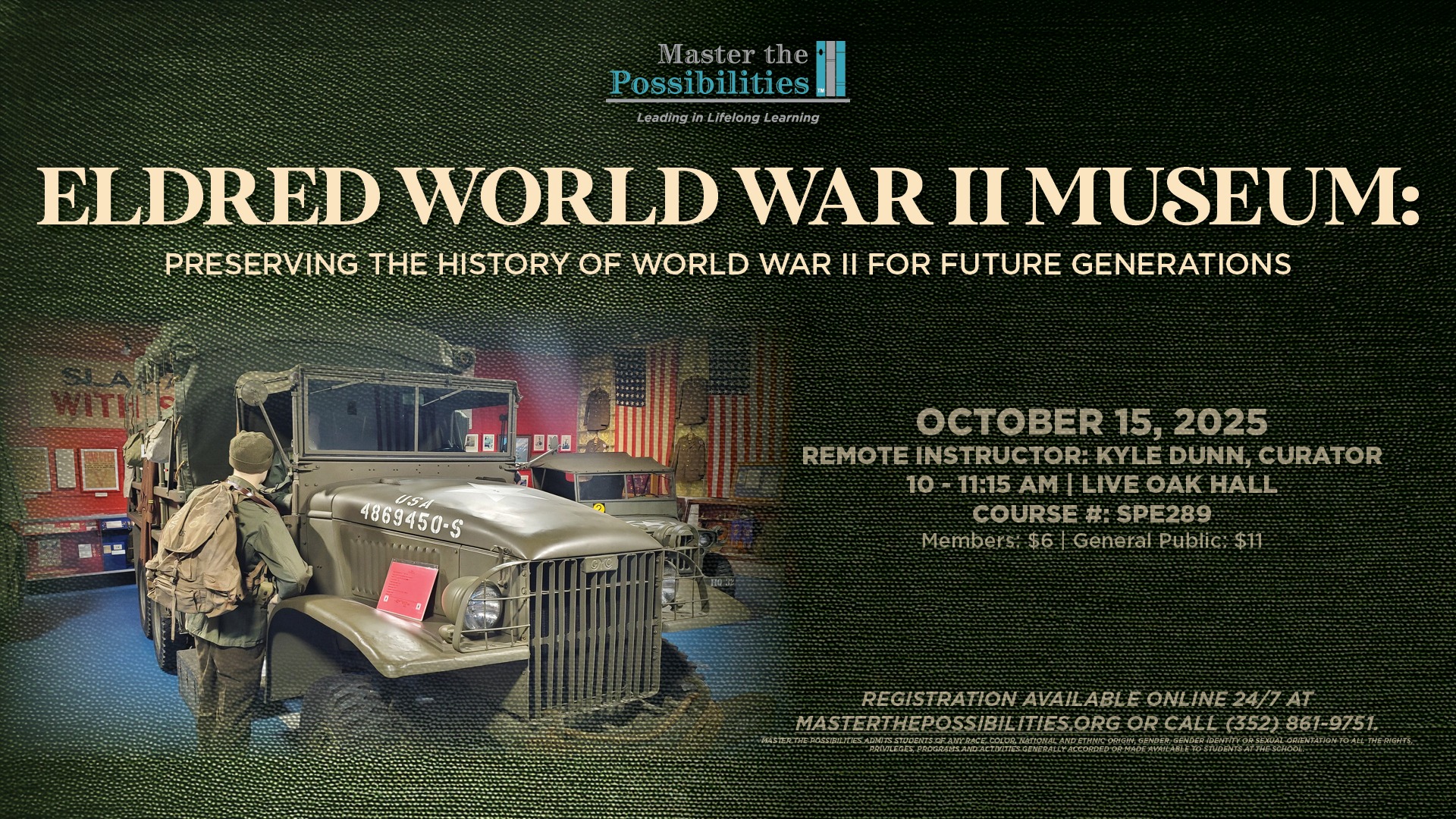 Eldred World War II Museum Promo Image