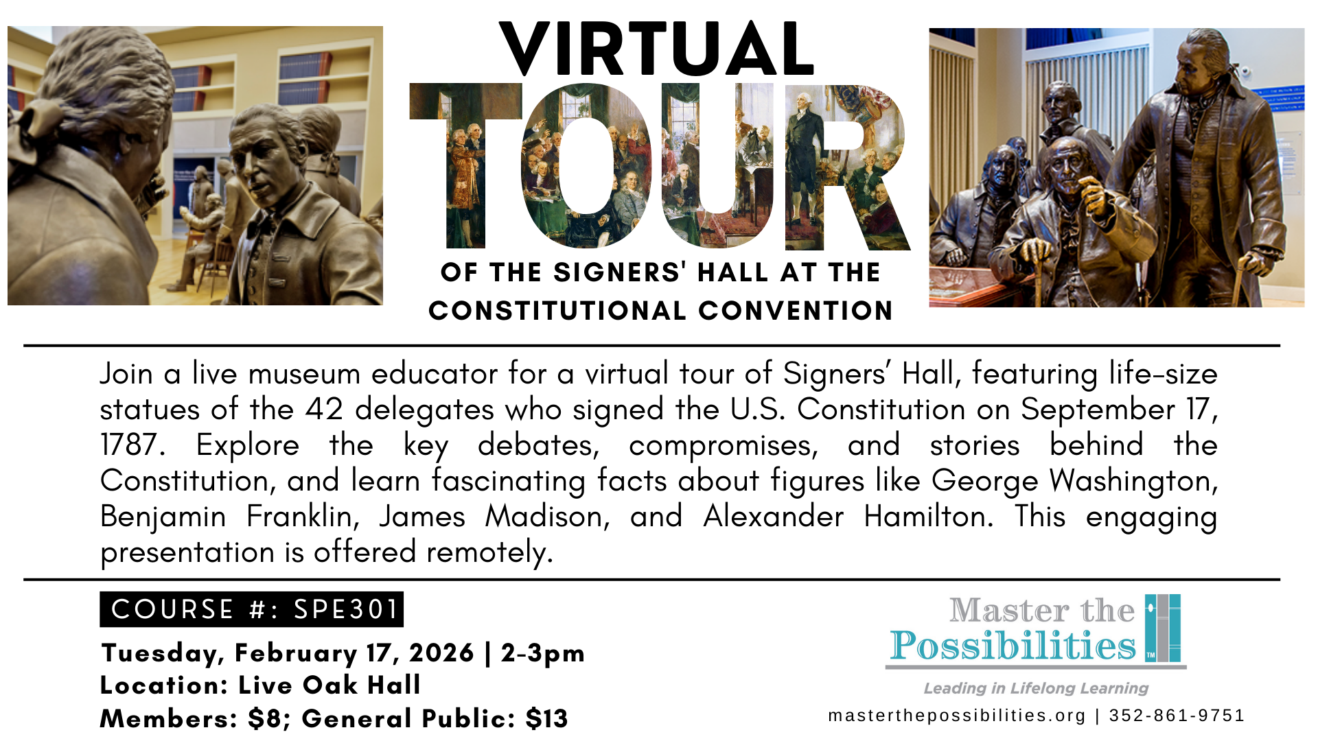 A Virtual Tour of the Signers' Hall at The Constitutional Convention Promo image