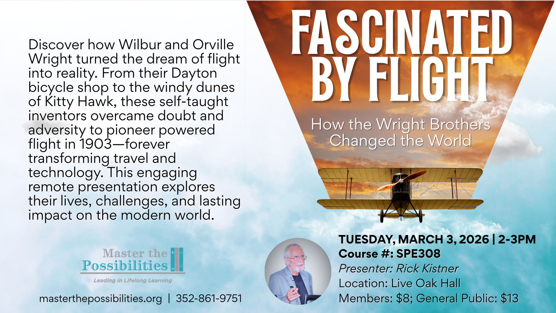 Fascinated by Flight: How the Wright Brothers Changed the World Promo Image