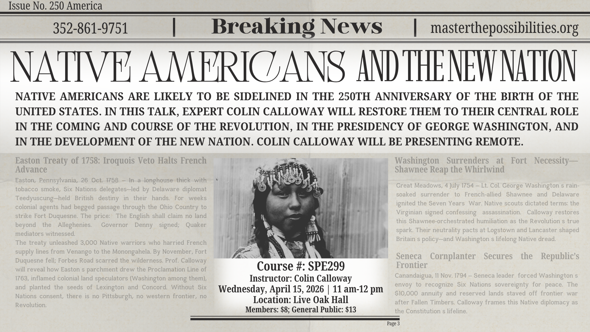 Native Americans and the New Nation Promo Image