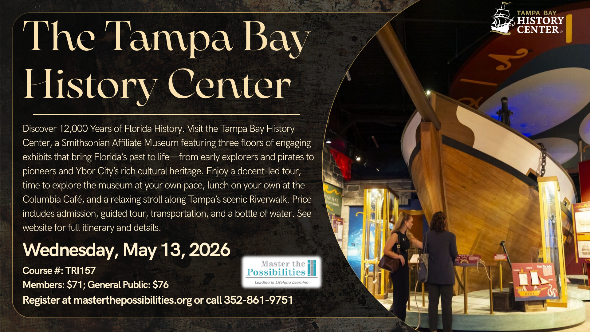 Tampa Bay History Center Promo Image