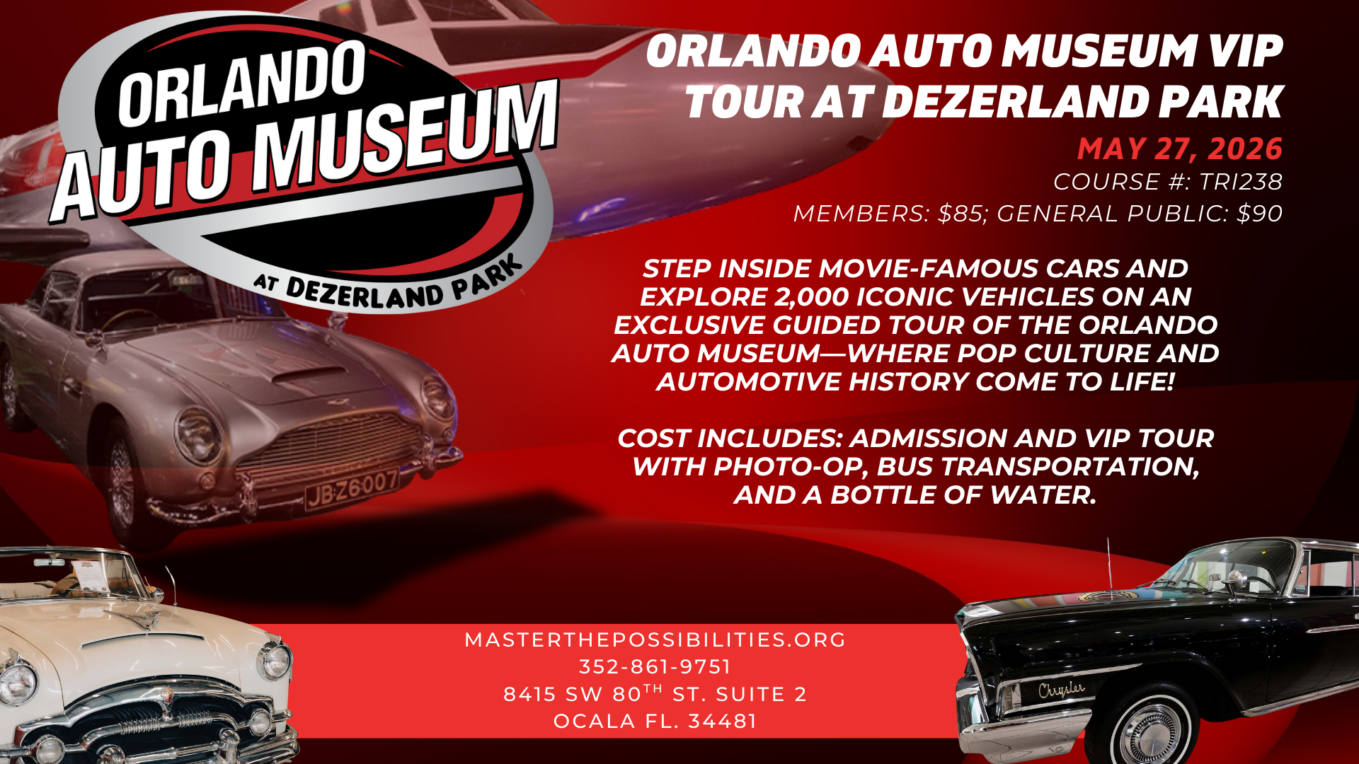 Orlando Auto Museum VIP Tour at Dezerland Park Promo Image