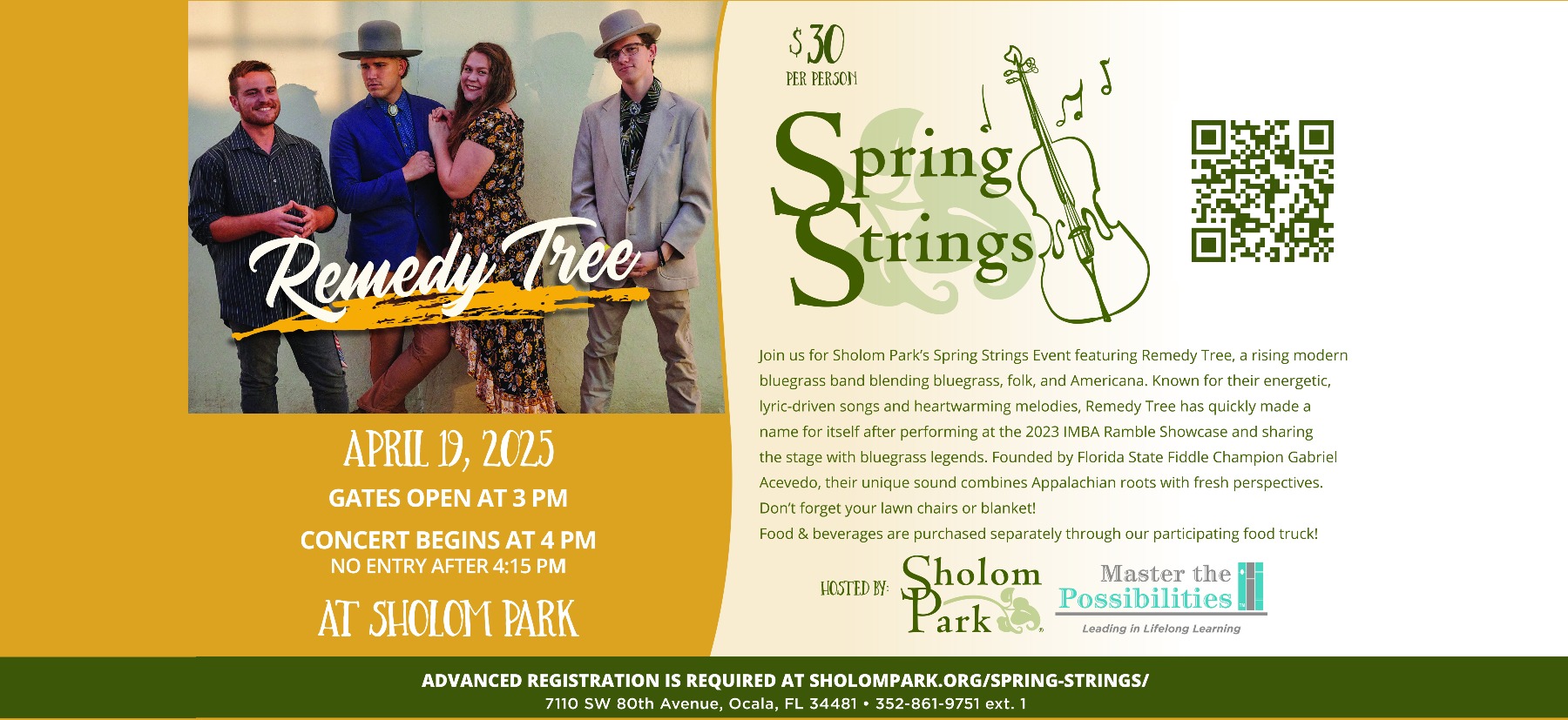 Sholom Park Spring Strings Concert